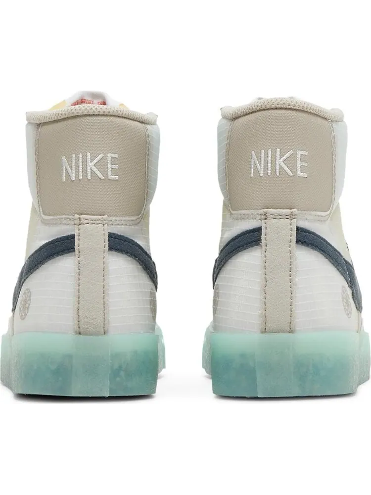 Кроссовки Nike Blazer Mid '77 GS 'Move To Zero - Cream' — изображение 6 из 8, бежевый