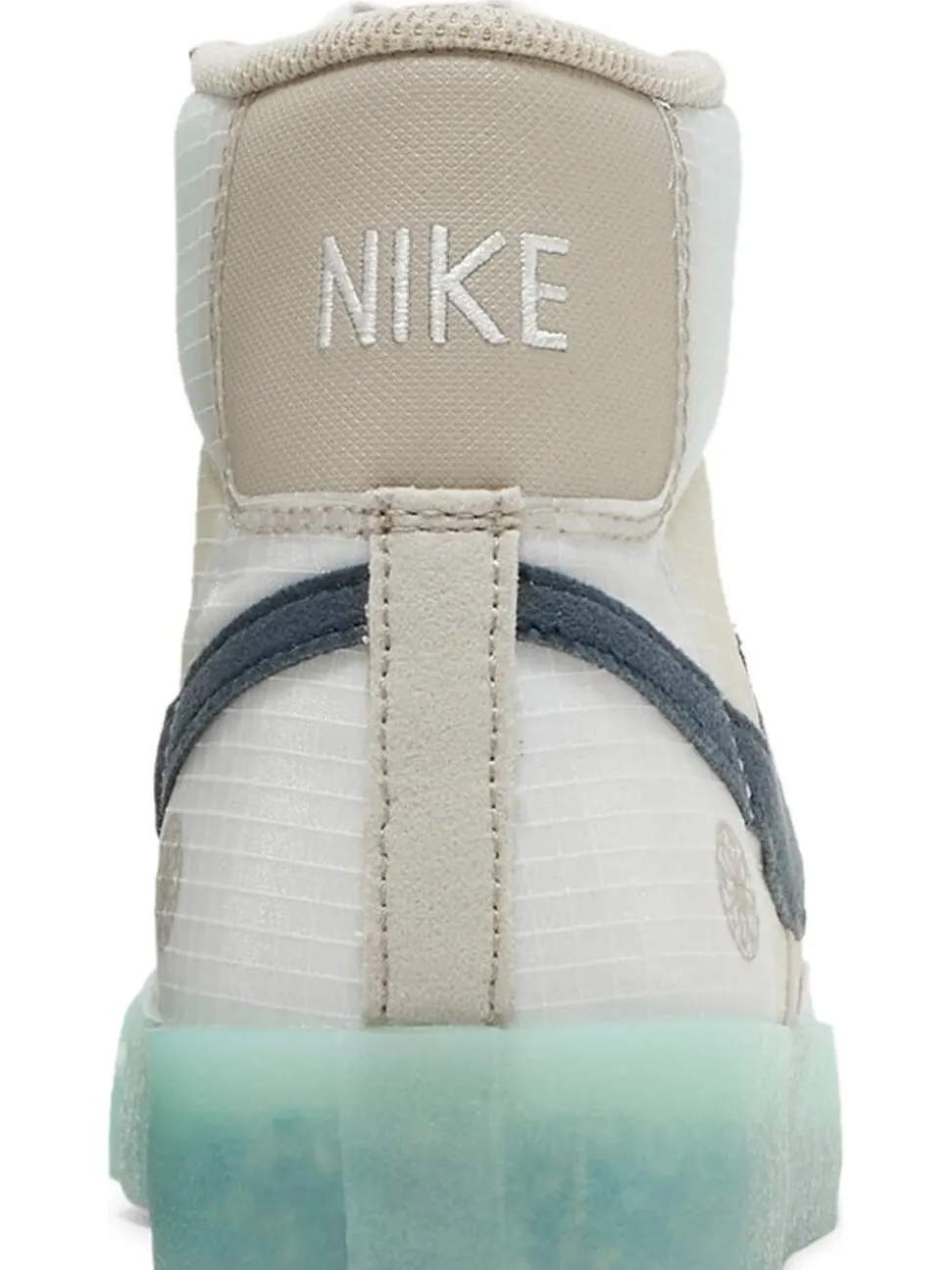 Кроссовки Nike Blazer Mid '77 GS 'Move To Zero - Cream' — изображение 7 из 8, бежевый