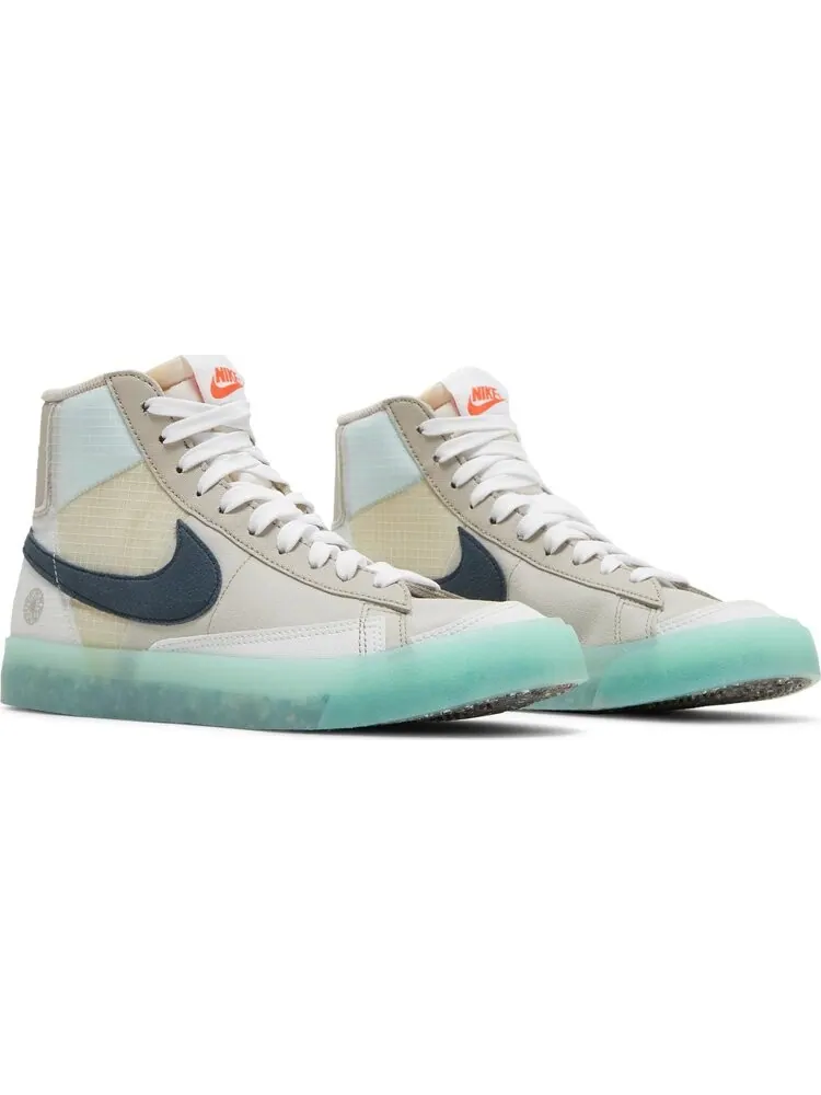 Кроссовки Nike Blazer Mid '77 GS 'Move To Zero - Cream' — изображение 8 из 8, бежевый