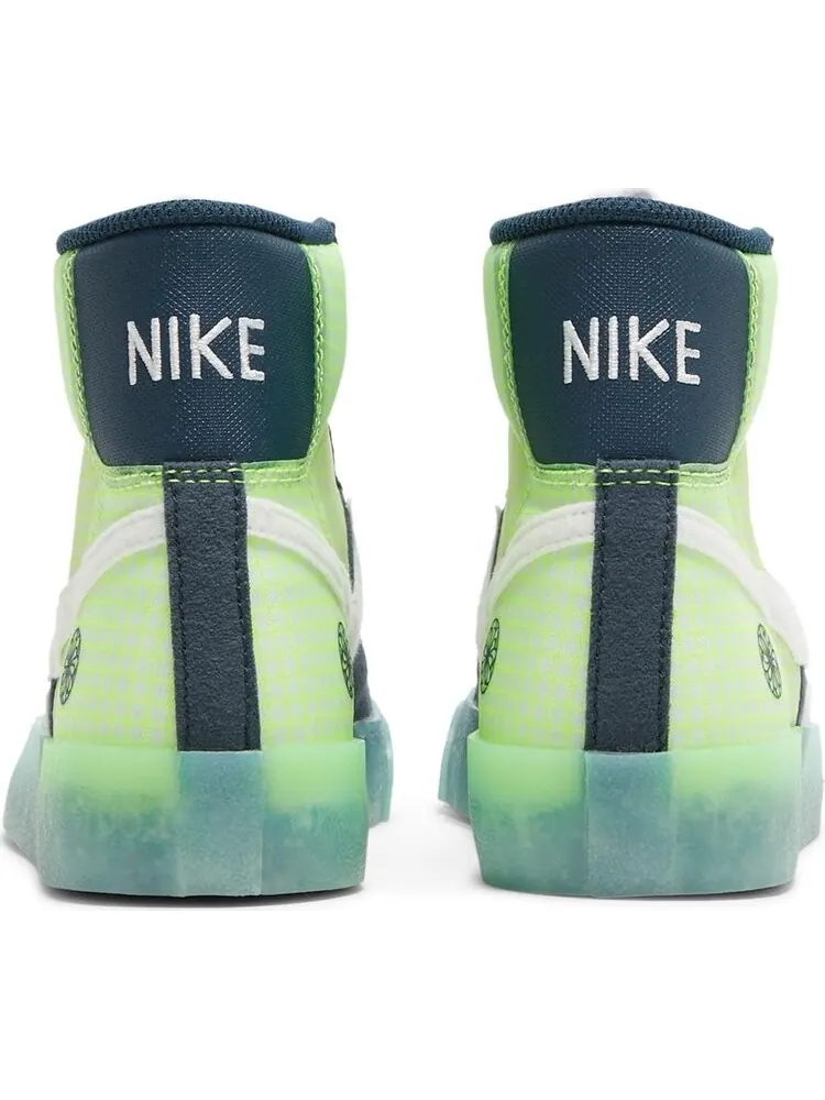 Кроссовки Nike Blazer Mid '77 GS 'Move To Zero - Armory Navy' — изображение 6 из 8, синий