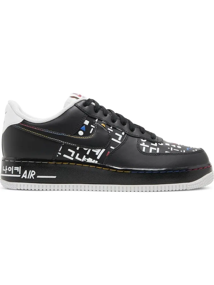 Кроссовки Nike Air Force 1 Low '07 LV8 'Hangul Day' — изображение 1 из 8, черный