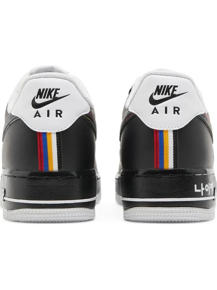 Кроссовки Nike Air Force 1 Low '07 LV8 'Hangul Day' — изображение 6 из 8, черный