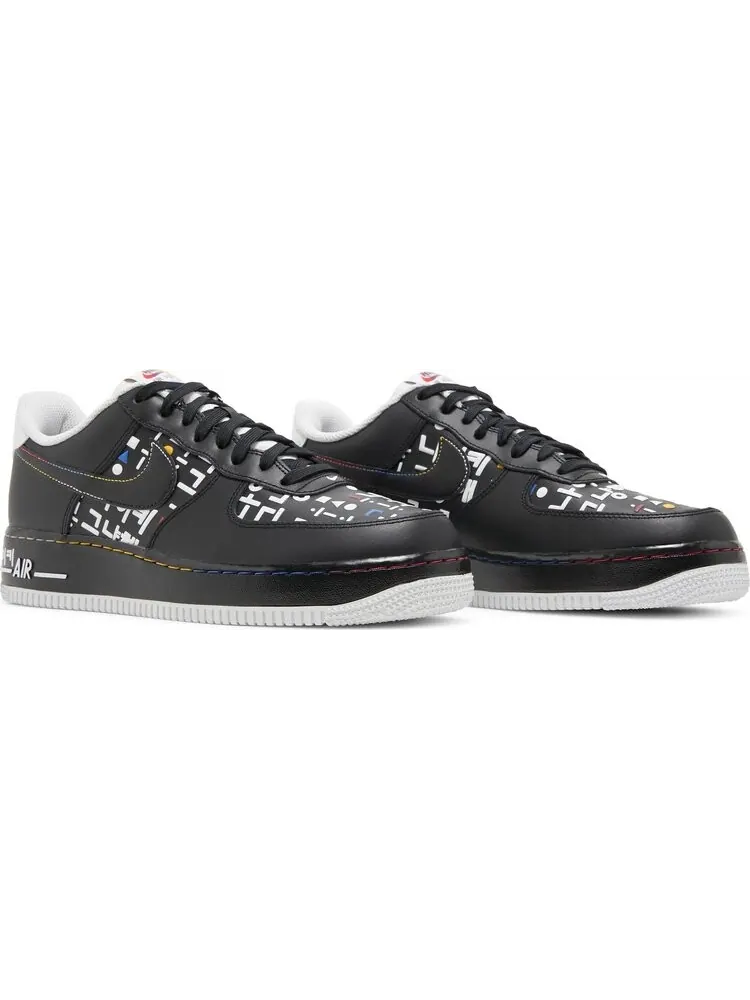 Кроссовки Nike Air Force 1 Low '07 LV8 'Hangul Day' — изображение 8 из 8, черный