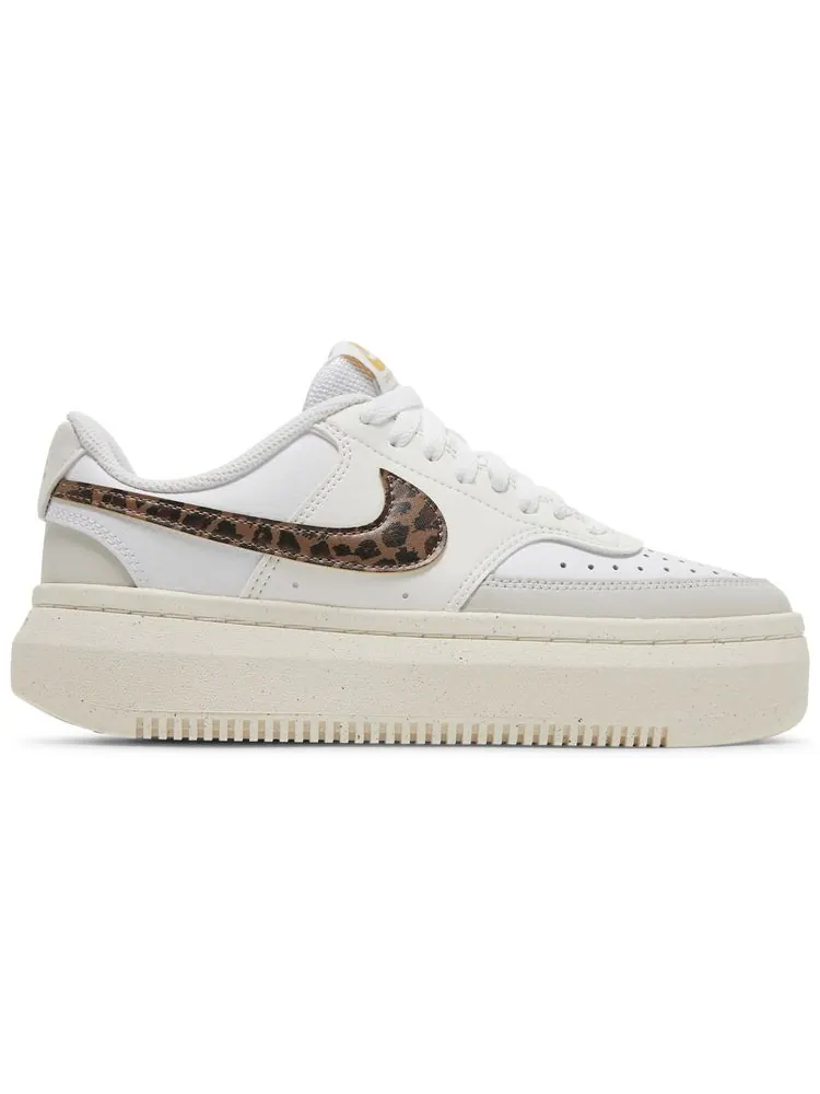 Кроссовки Nike Wmns Court Vision Alta 'Leopard' — изображение 1 из 8, белый