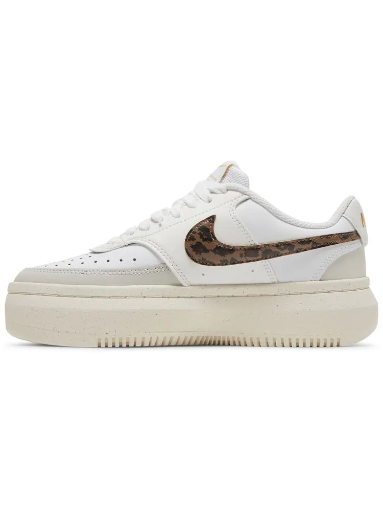 Кроссовки Nike Wmns Court Vision Alta 'Leopard' — изображение 3 из 8, белый