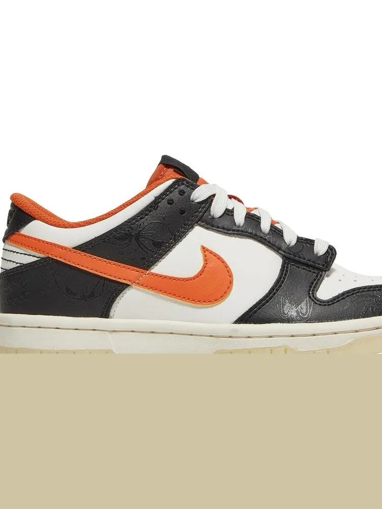 Кроссовки Nike Dunk Low Premium GS 'Halloween' 2021 — изображение 2 из 8, черный