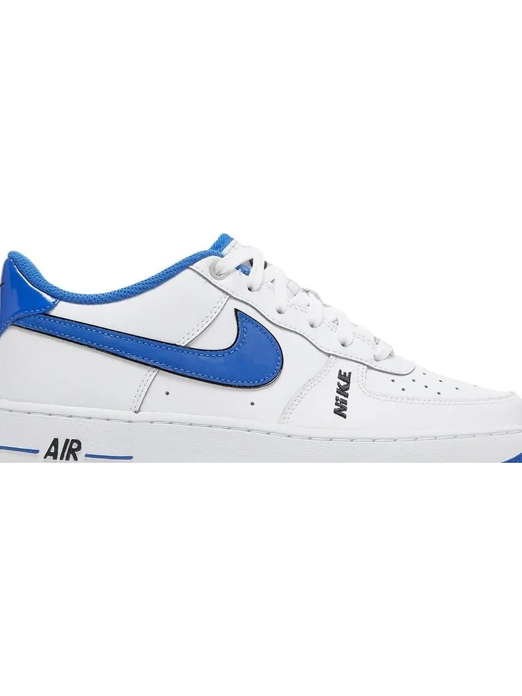 Кроссовки Nike Air Force 1 LV8 GS 'White Game Royal' — изображение 2 из 8, белый