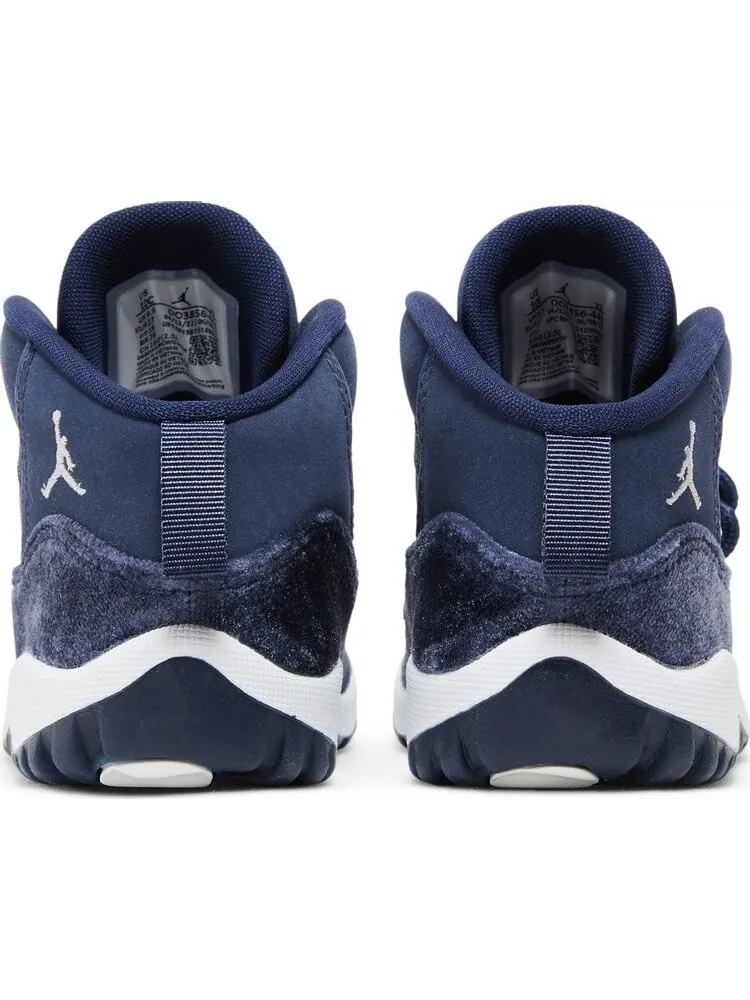 Кроссовки Air Jordan 11 Retro TD Midnight Navy Velvet — изображение 6 из 8, синий
