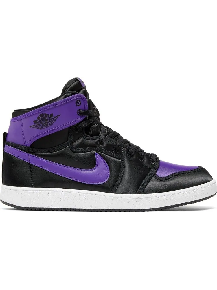 Кроссовки Air Jordan 1 KO High 'Black Field Purple' — изображение 1 из 4, фиолетовый