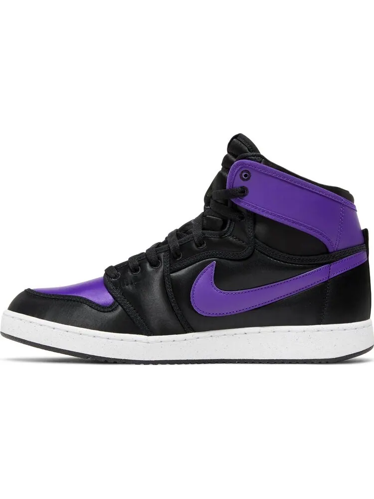 Кроссовки Air Jordan 1 KO High 'Black Field Purple' — изображение 3 из 4, фиолетовый