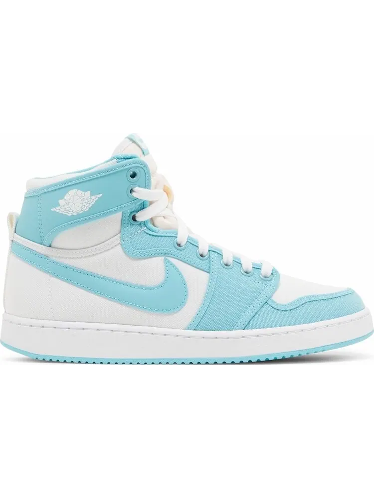 Кроссовки Air Jordan 1 KO High 'Bleached Aqua' — изображение 1 из 4, бирюзовый