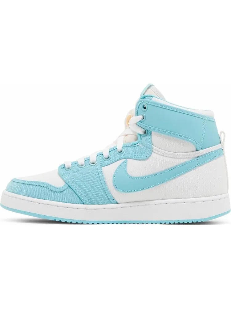 Кроссовки Air Jordan 1 KO High 'Bleached Aqua' — изображение 3 из 4, бирюзовый