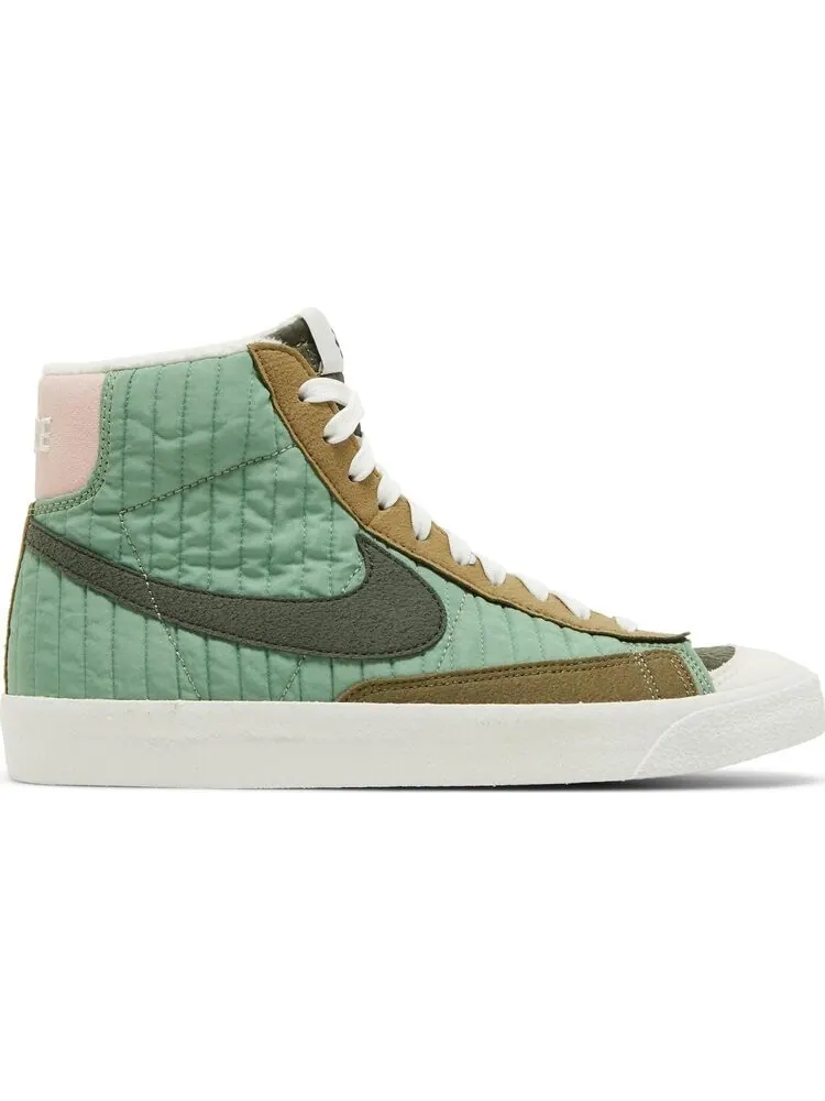 Кроссовки Nike Blazer Mid '77 GS 'Oil Green' — изображение 1 из 8, зеленый