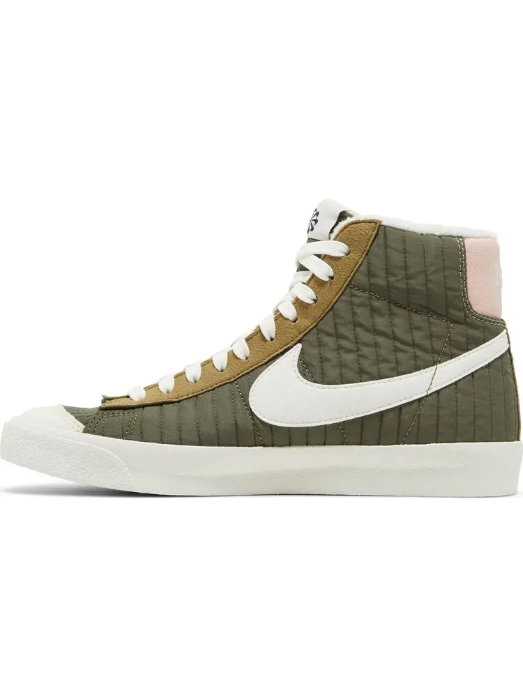 Кроссовки Nike Blazer Mid '77 GS 'Oil Green' — изображение 3 из 8, зеленый
