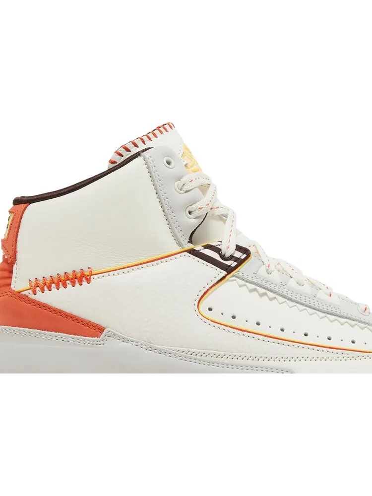 Кроссовки Maison Château Rouge x Air Jordan 2 United Youth International — изображение 2 из 8, бежевый