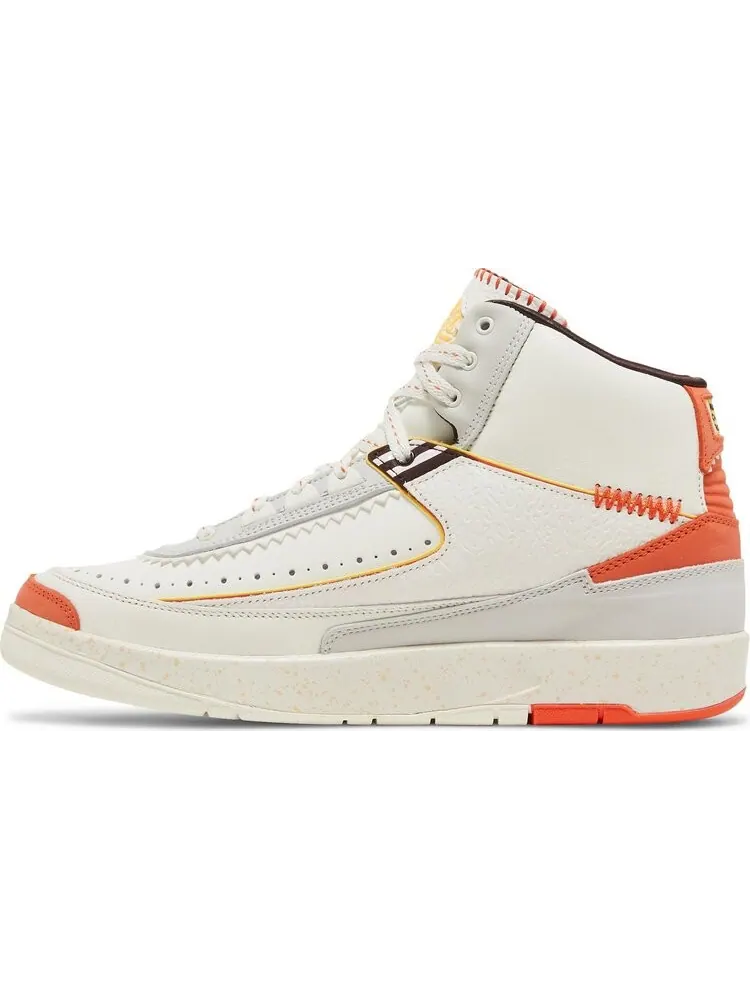 Кроссовки Maison Château Rouge x Air Jordan 2 United Youth International — изображение 3 из 8, бежевый