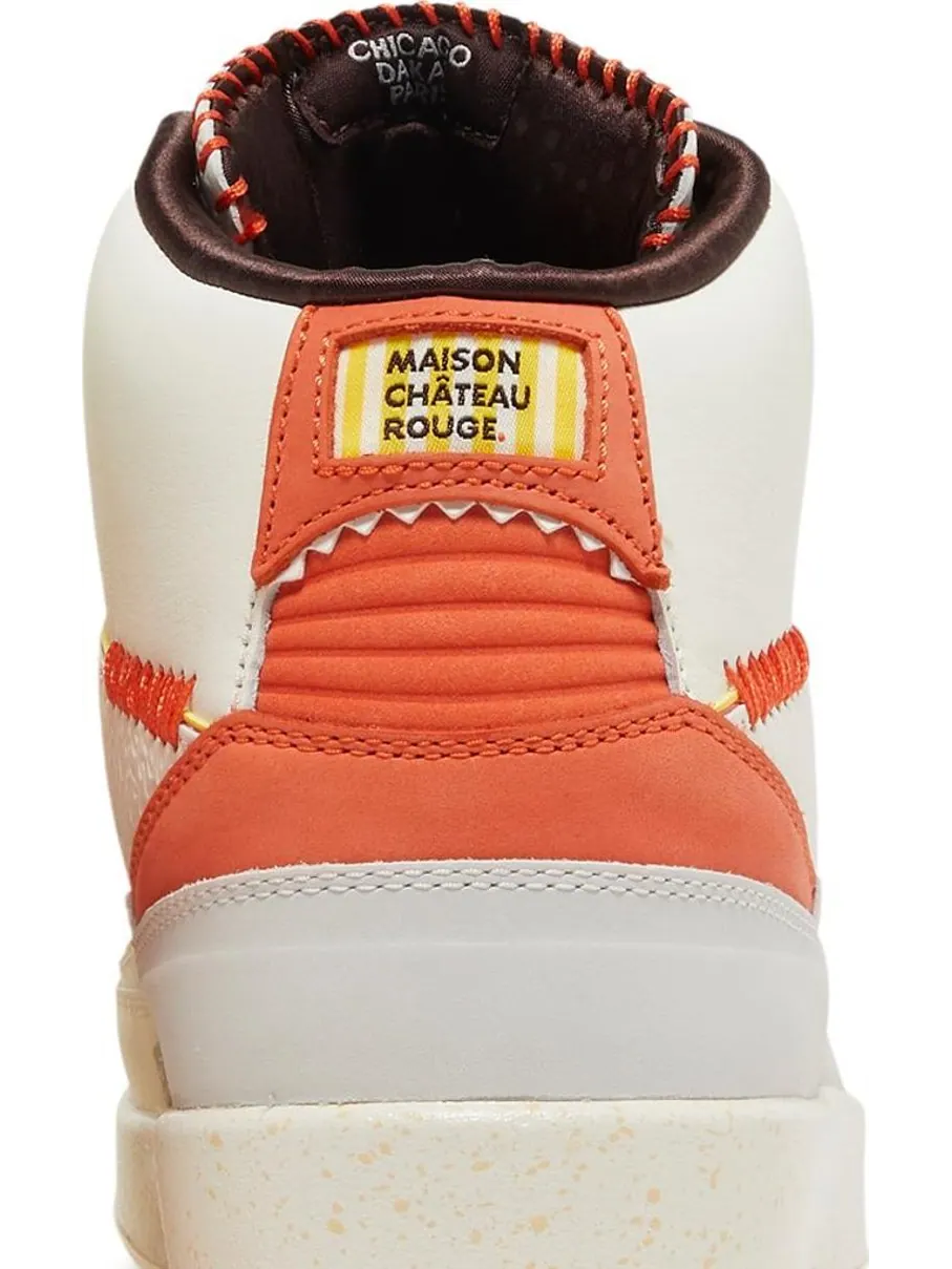 Кроссовки Maison Château Rouge x Air Jordan 2 United Youth International — изображение 7 из 8, бежевый