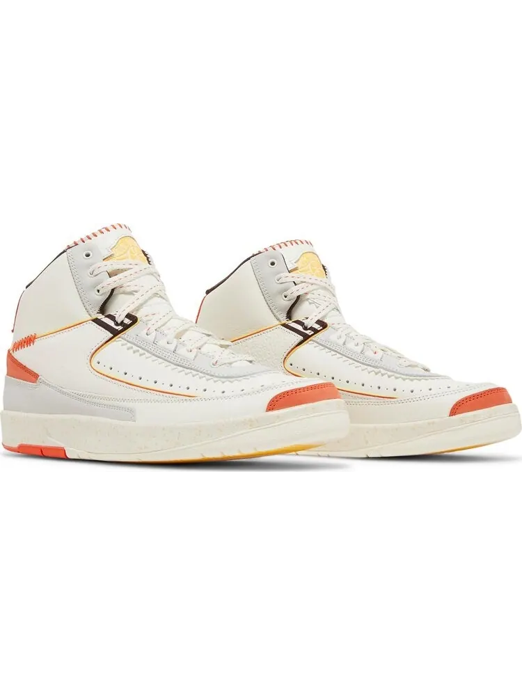 Кроссовки Maison Château Rouge x Air Jordan 2 United Youth International — изображение 8 из 8, бежевый