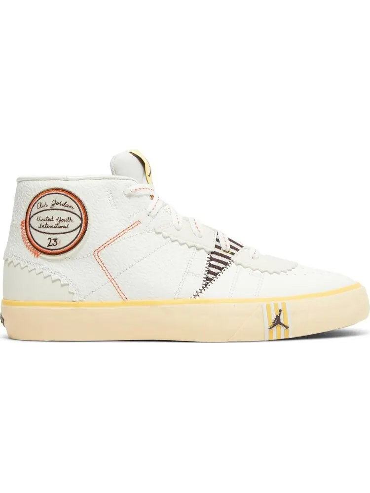 Кроссовки Maison Château Rouge x Jordan Series Mid United Youth International - Sail — изображение 1 из 8, бежевый