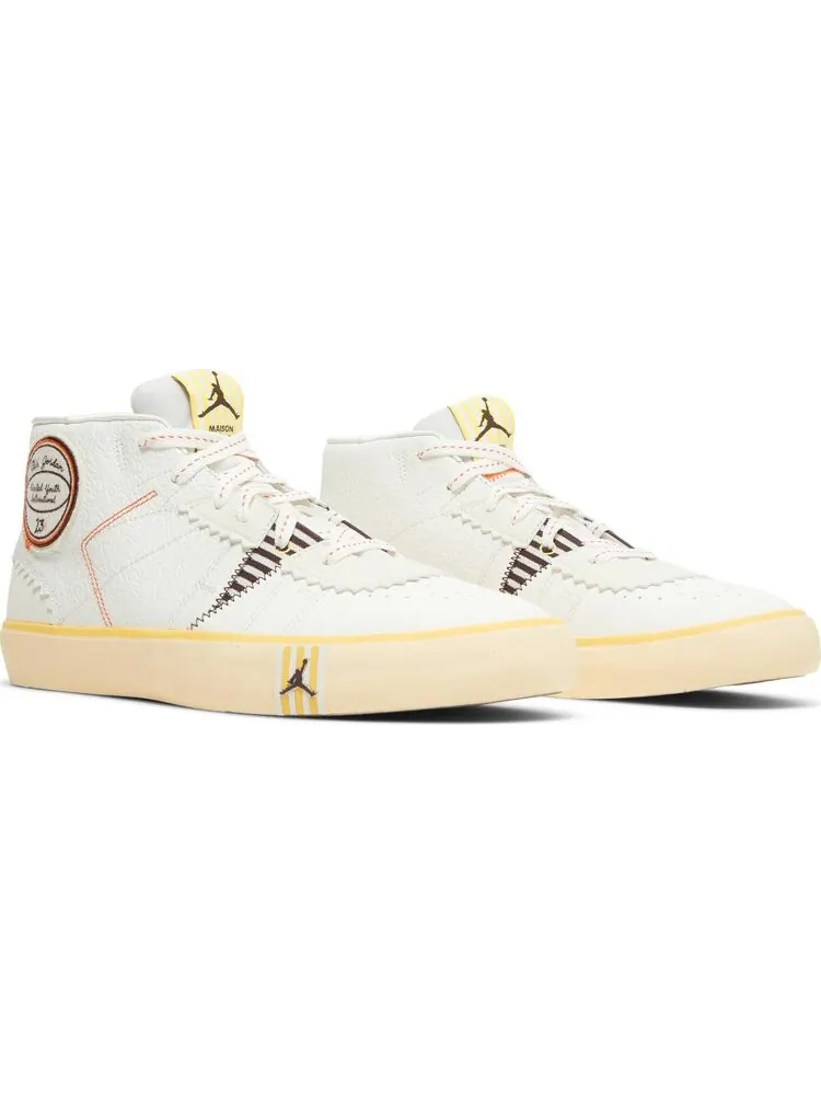 Кроссовки Maison Château Rouge x Jordan Series Mid United Youth International - Sail — изображение 8 из 8, бежевый