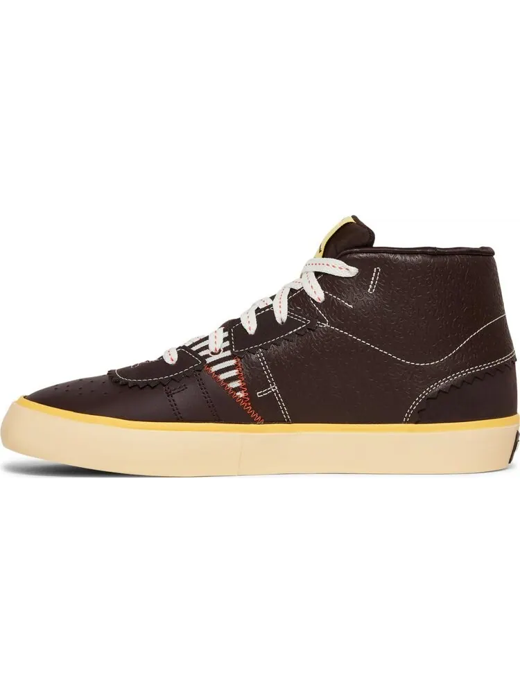 Кроссовки Maison Château Rouge x Jordan Series Mid United Youth International - Brown Basalt — изображение 3 из 8, коричневый