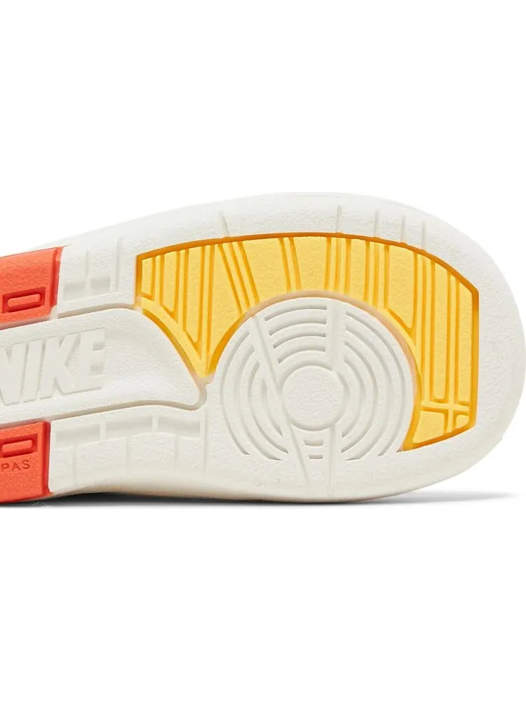 Кроссовки Maison Château Rouge x Air Jordan 2 TD United Youth International — изображение 5 из 8, бежевый