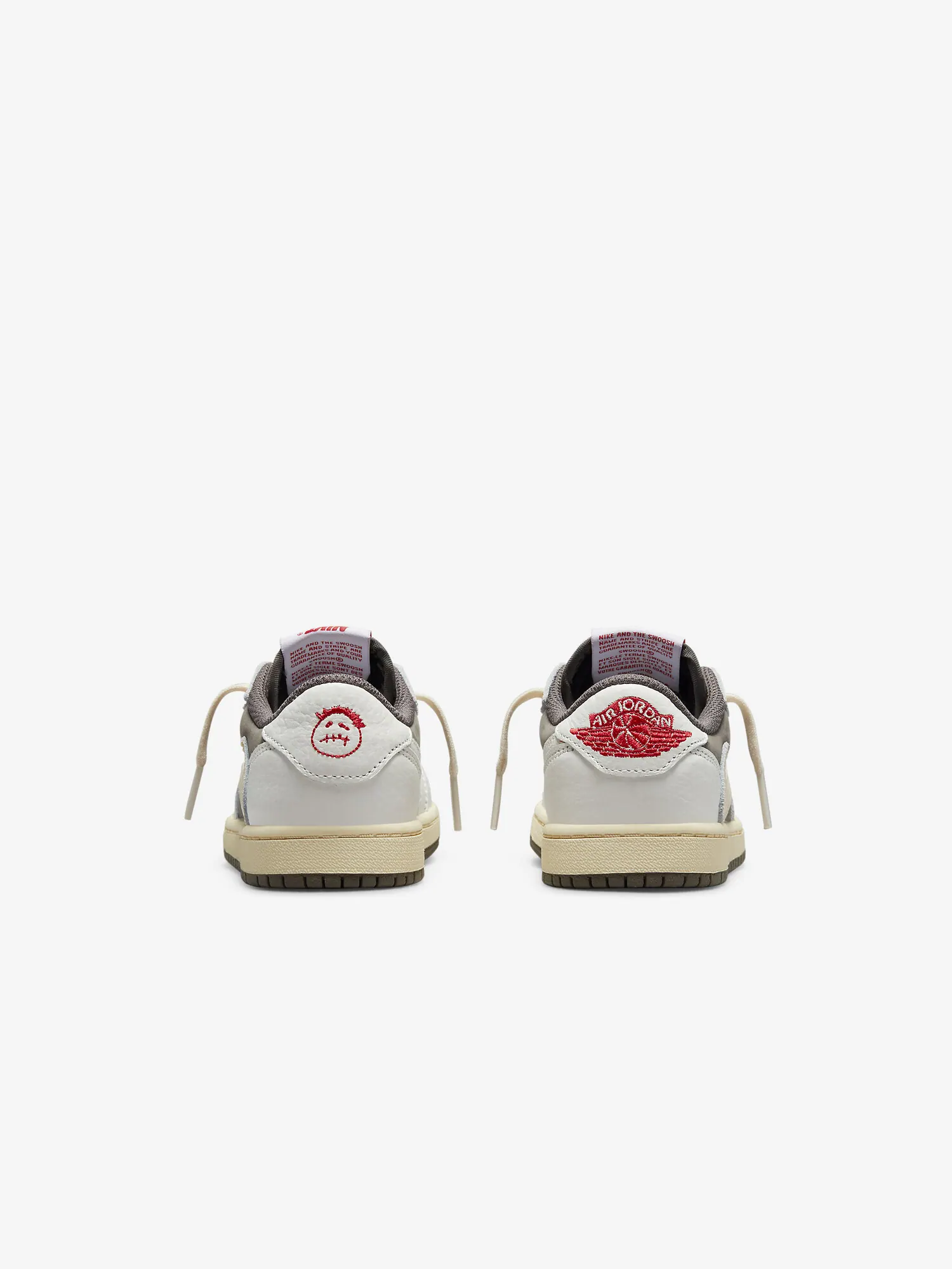 Детские кроссовки Travis Scott x Air Jordan 1 Retro Low OG TD 'Reverse Mocha' — изображение 6 из 8, коричневый