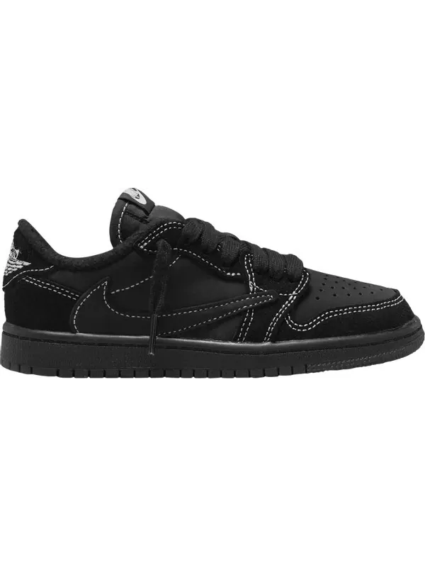 Кроссовки Travis Scott x Air Jordan 1 Low OG SP PS — изображение 1 из 1, черный