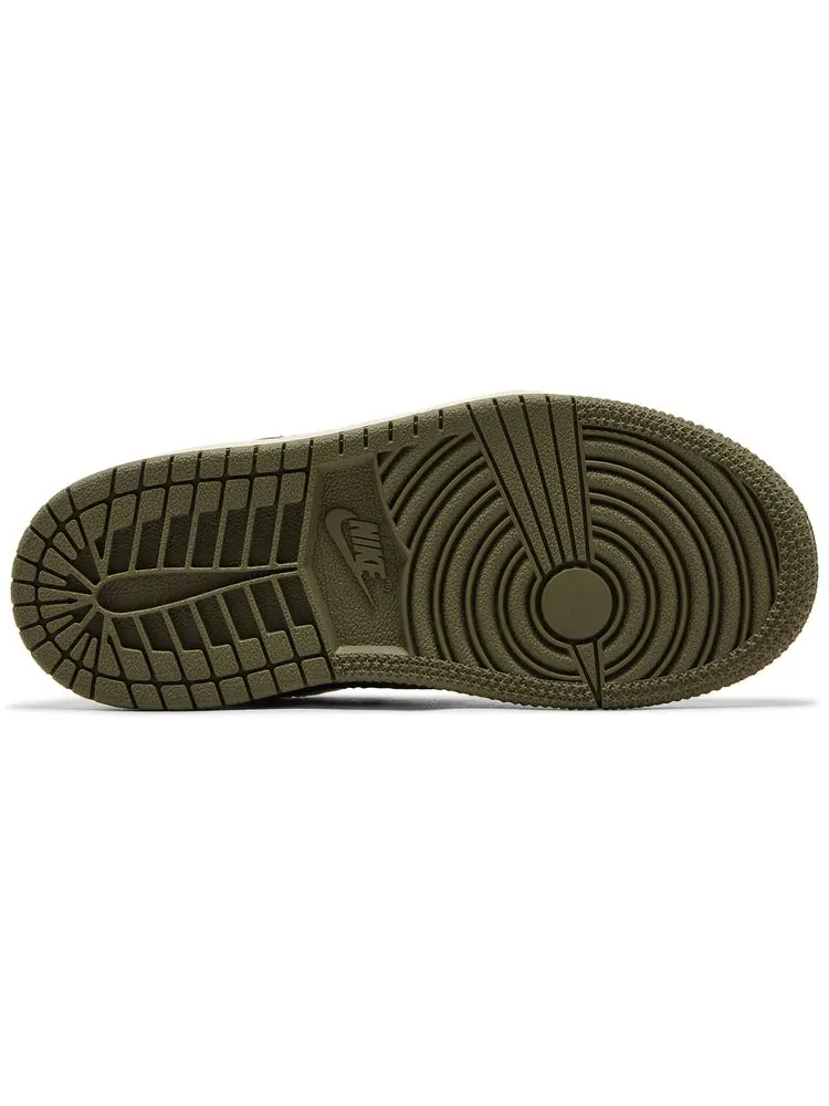 Кроссовки Air Jordan Travis Scott x Air Jordan 1 Retro Low OG SP PS 'Reverse Olive / Medium Olive' — изображение 4 из 4