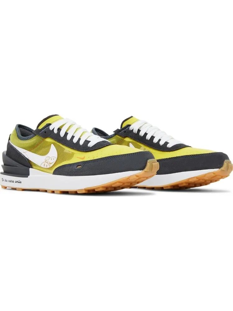 Кроссовки Nike Waffle One GS 'Go The Extra Smile' — изображение 8 из 8, желтый