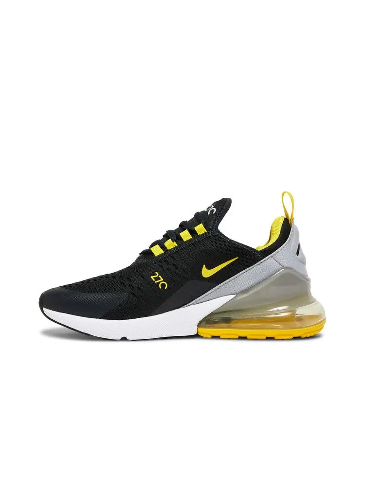 Кроссовки Nike Air Max 270 GS 'Anthracite Yellow Strike' — изображение 4 из 9, желтый/серый/белый