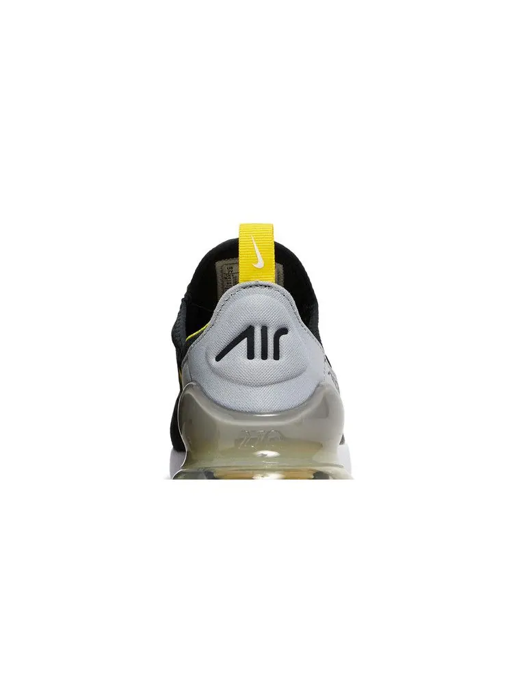 Кроссовки Nike Air Max 270 GS 'Anthracite Yellow Strike' — изображение 8 из 9, желтый/серый/белый