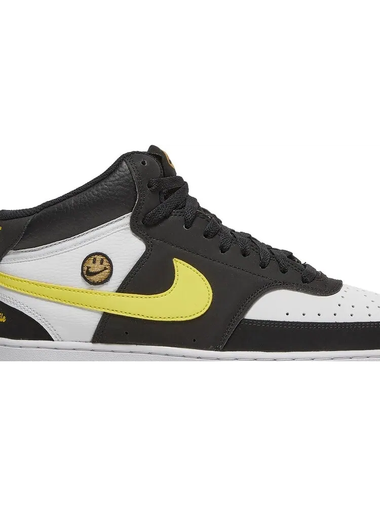 Кроссовки Nike Court Vision Mid 'Go The Extra Smile' — изображение 2 из 8, черный