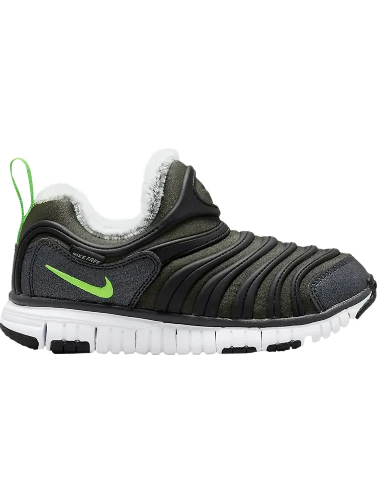 Кроссовки Nike Dynamo Free SE PS 'Cargo Khaki Green Strike' — изображение 1 из 1, зеленый