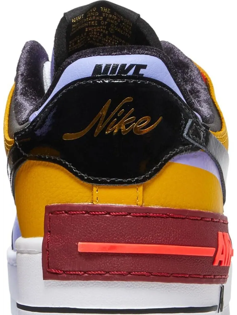 Кроссовки Nike Wmns Air Force 1 Shadow 'Dark Sulfur' — изображение 7 из 8, желтый