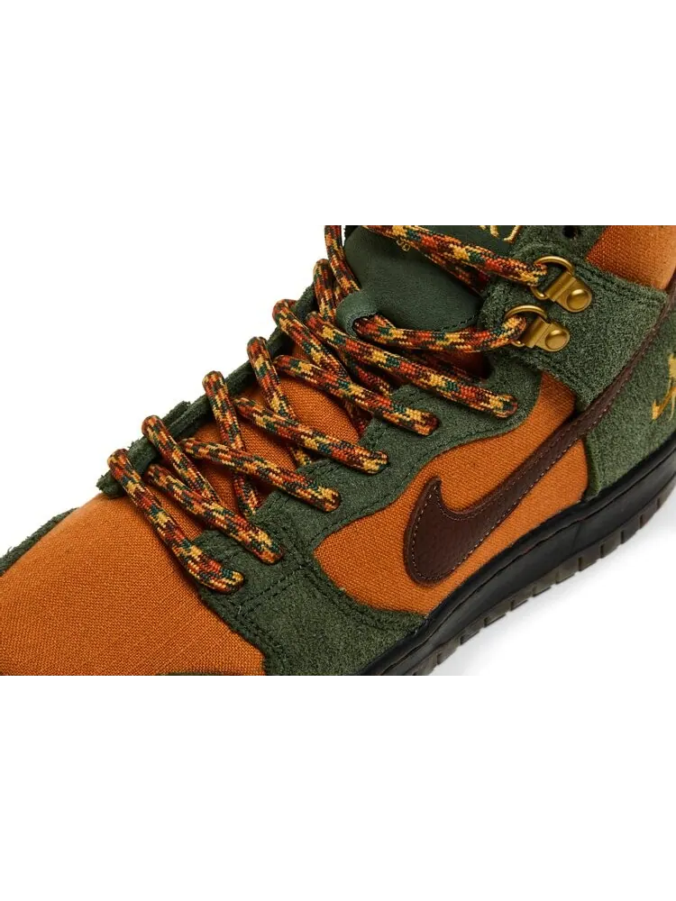 Кроссовки Nike Pass~Port x Dunk High SB 'Workboot' — изображение 10 из 10, зеленый