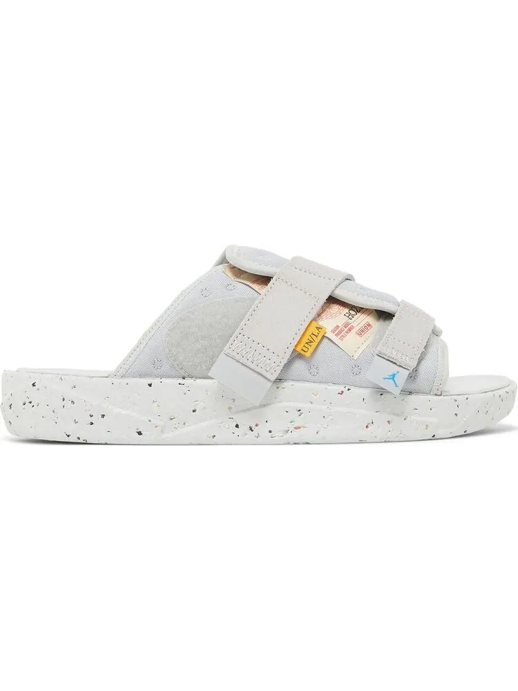 Сандалии Union LA x Jordan Crater Slide Grey Fog — изображение 1 из 8, серый