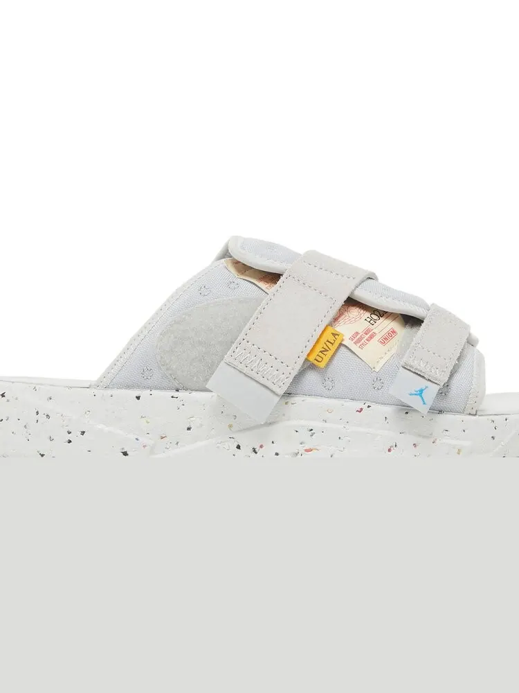 Сандалии Union LA x Jordan Crater Slide Grey Fog — изображение 2 из 8, серый