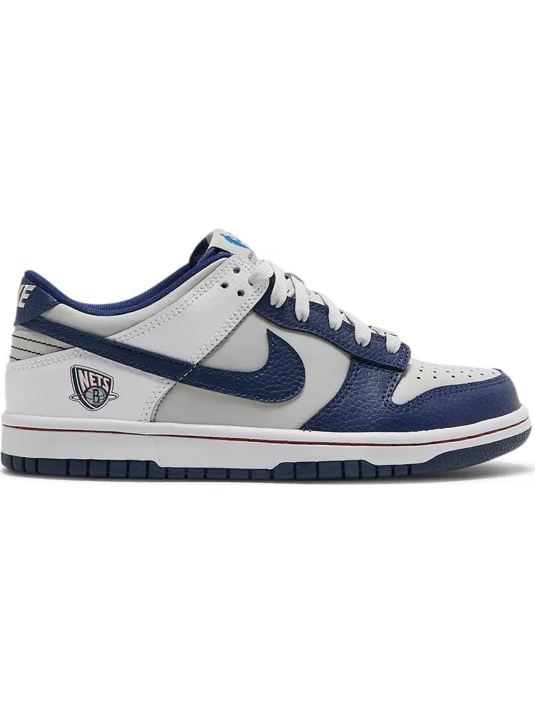 Кроссовки Nike NBA x Dunk Low EMB GS '75th Anniversary - Nets' — изображение 1 из 8, белый