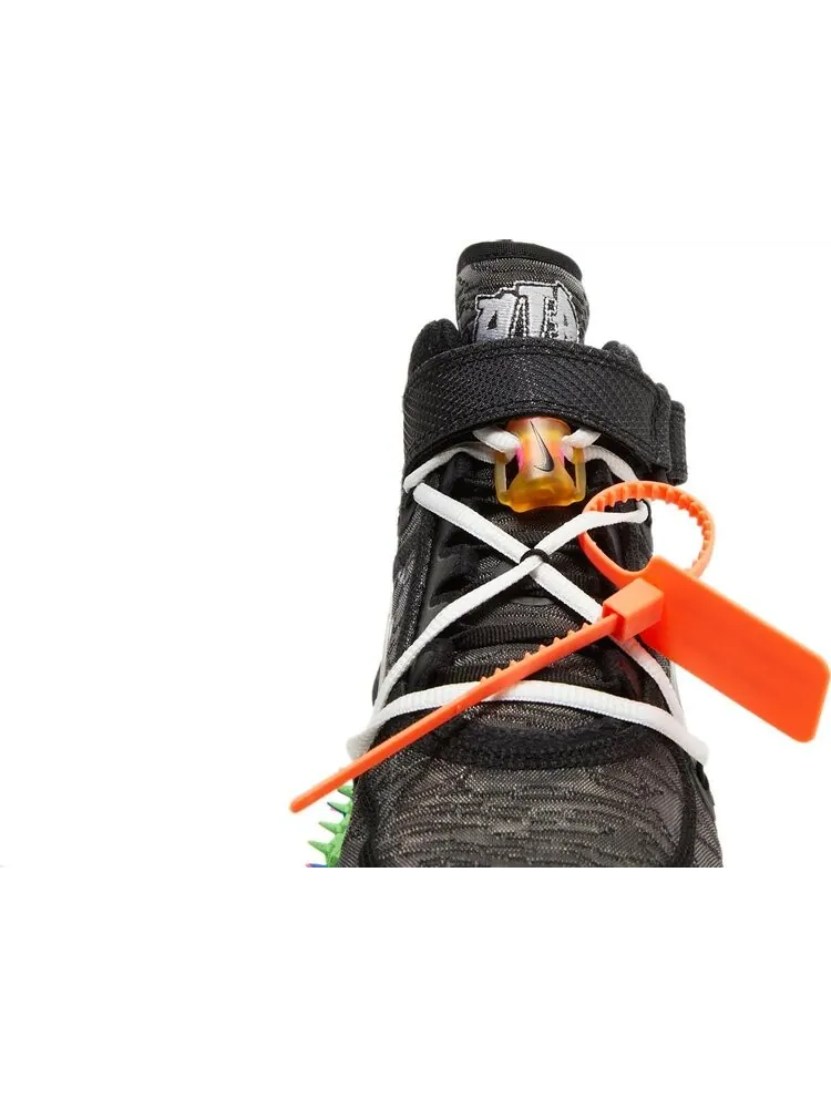 Кроссовки Nike x Off-White Air Force 1 Mid Black — изображение 10 из 10, черный