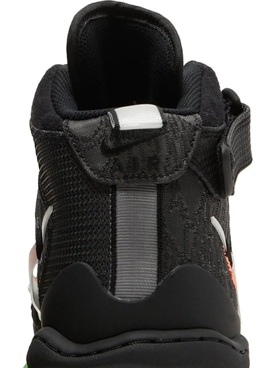 Кроссовки Nike x Off-White Air Force 1 Mid Black — изображение 7 из 10, черный