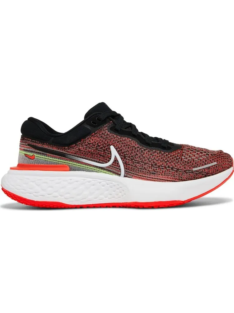 Кроссовки Nike ZoomX Invincible Run Flyknit 'Black Bright Crimson' — изображение 1 из 8, черный