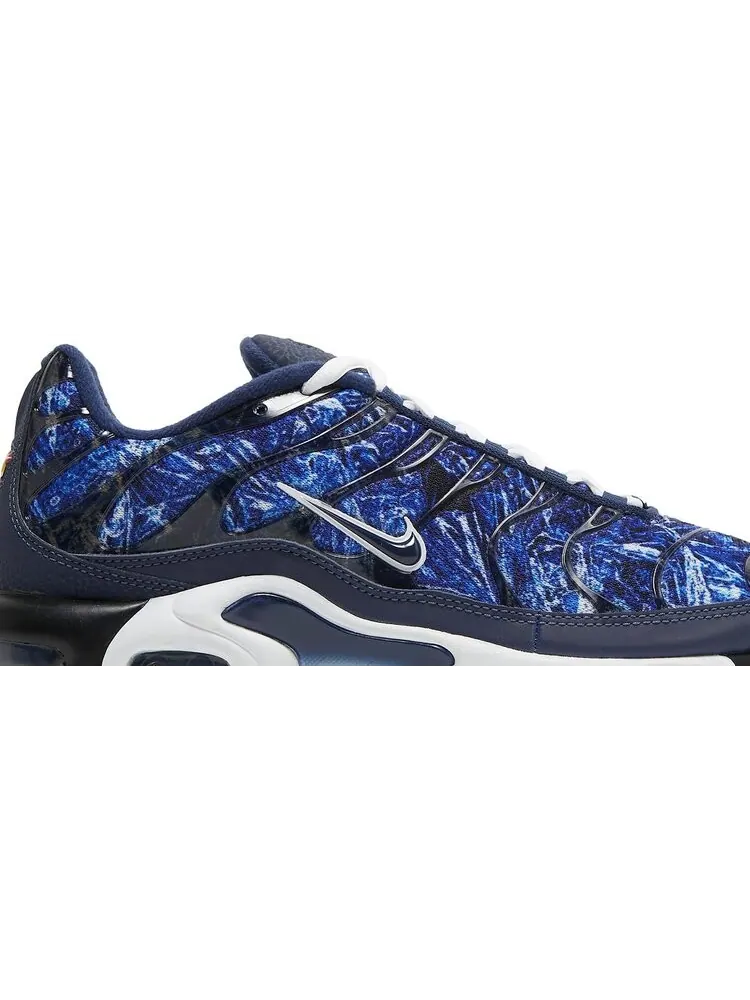 Кроссовки Nike Air Max Plus 'Shattered Ice - Midnight Navy' — изображение 2 из 8, синий