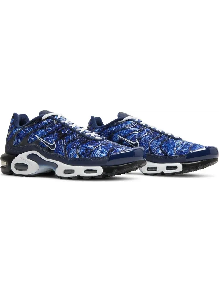 Кроссовки Nike Air Max Plus 'Shattered Ice - Midnight Navy' — изображение 8 из 8, синий