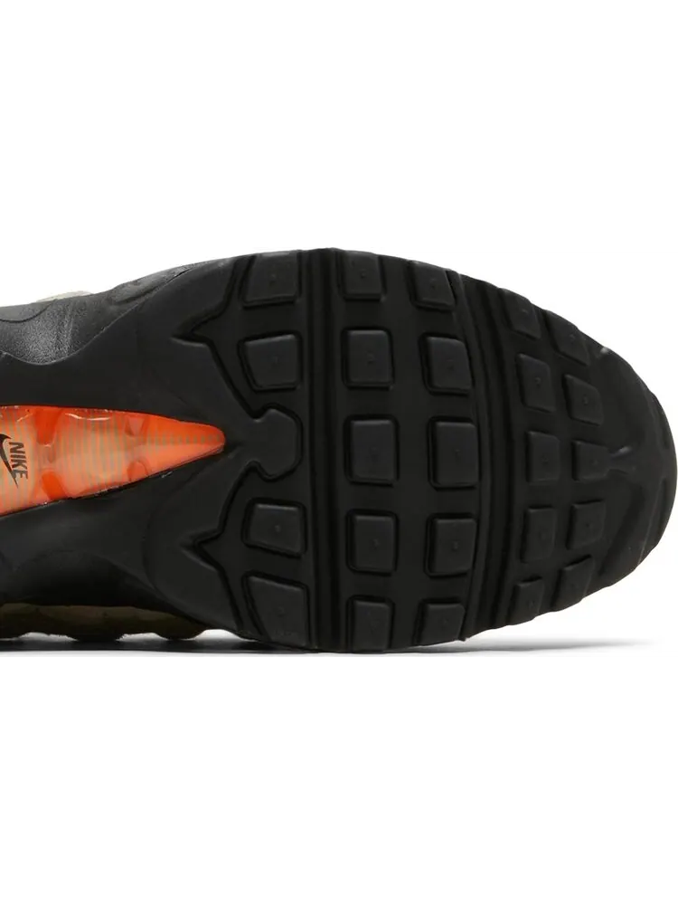 Кроссовки Nike Air Max 95 'Khaki Total Orange' — изображение 5 из 8, коричневый