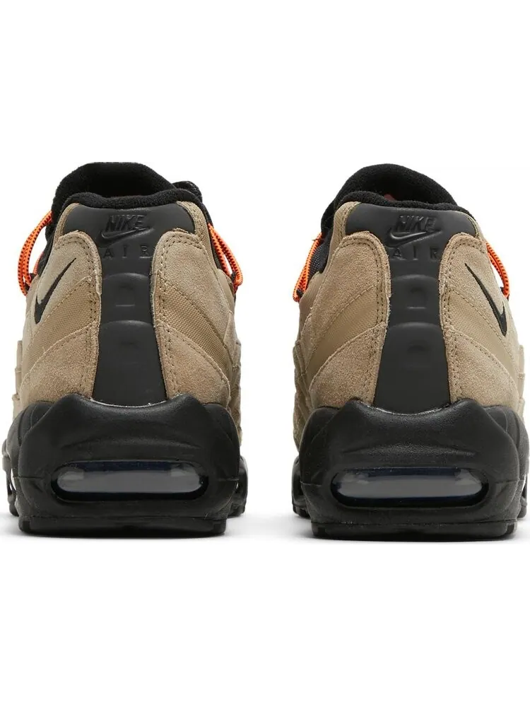 Кроссовки Nike Air Max 95 'Khaki Total Orange' — изображение 6 из 8, коричневый