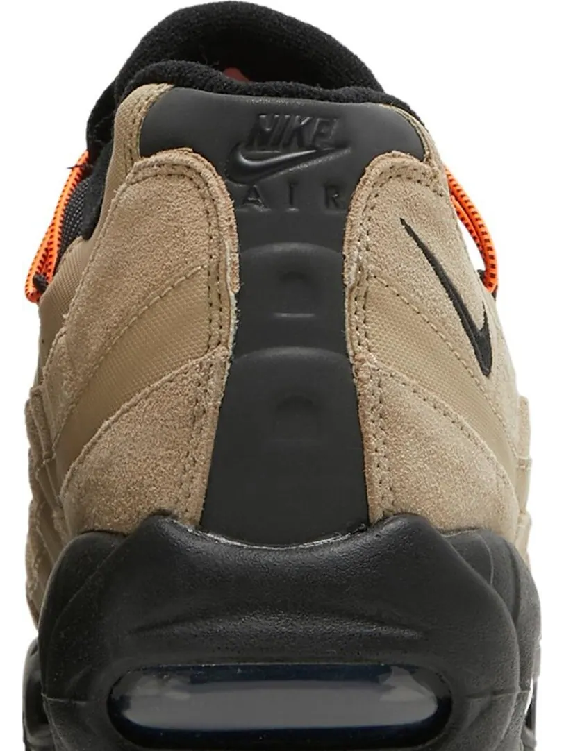 Кроссовки Nike Air Max 95 'Khaki Total Orange' — изображение 7 из 8, коричневый