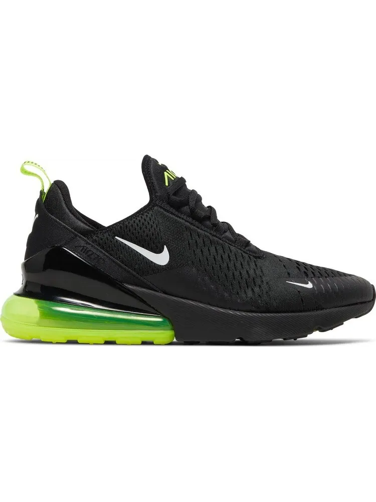 Кроссовки Nike Air Max 270 'Black Neon' — изображение 1 из 8, черный