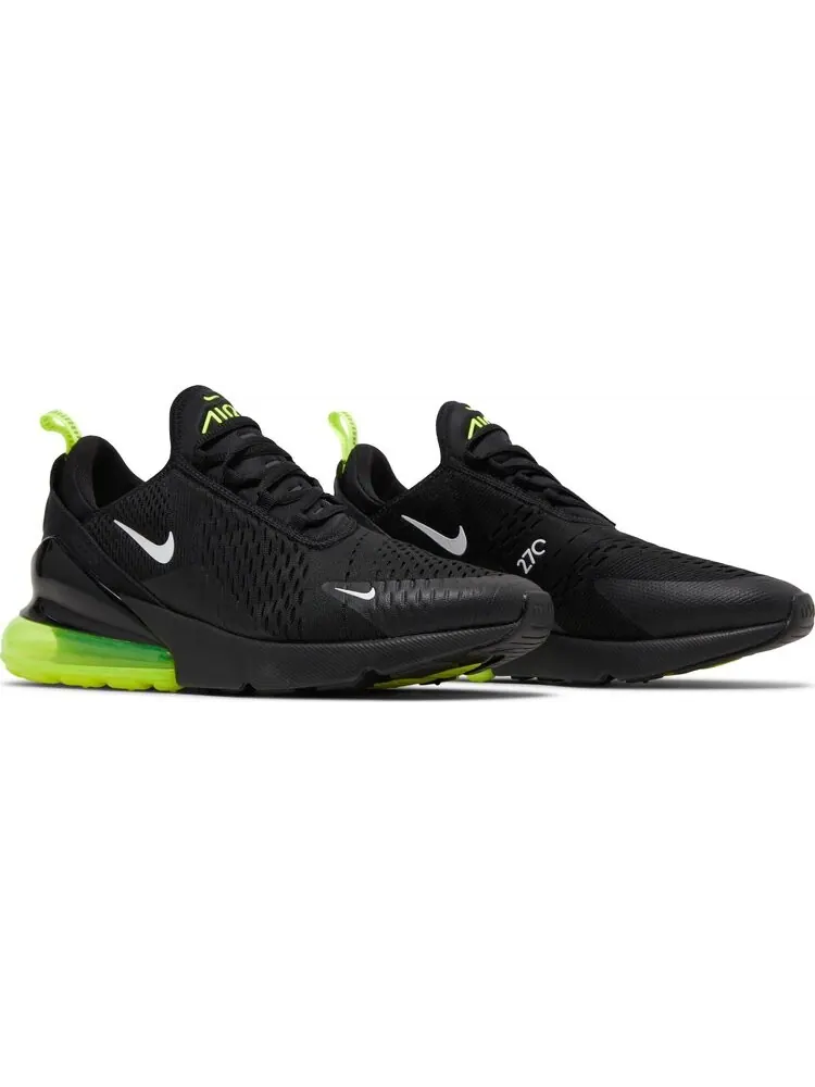 Кроссовки Nike Air Max 270 'Black Neon' — изображение 8 из 8, черный