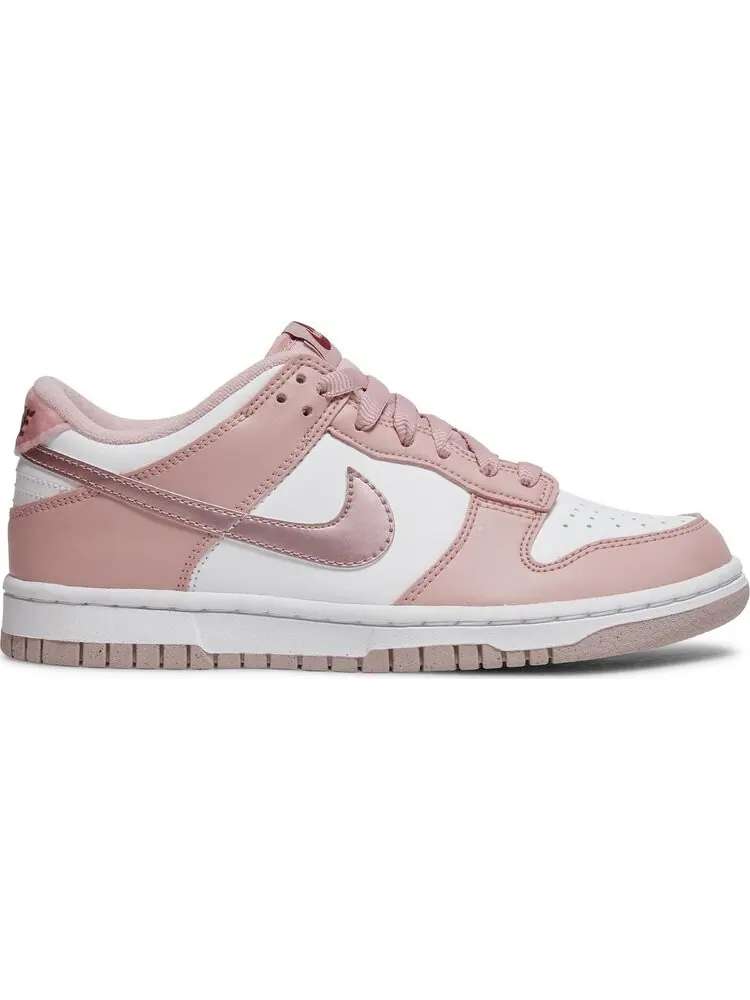 Кроссовки Nike Dunk Low GS 'Pink Velvet' — изображение 1 из 8, розовый